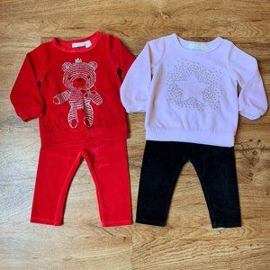 2 Velour Sets